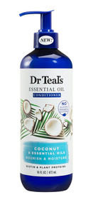 3 PACK OF Dr. Teals Essential Oil Conditioner Coconut Nourish & Moisture -- 16 fl oz