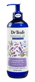 3 PACK OF Dr. Teals Essential Oil Conditioner Lavender Thick & Full -- 16 fl oz