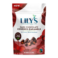3 PACK OF Lilys Sweets Dark Chocolate Caramels -- 3.5 oz