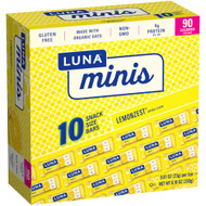 3 PACK OF Clif Bar Luna Minis Lemon Zest -- 10 Bars
