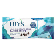 3 PACK OF Lilys Milk Chocolate Style Baking Chips -- 9 oz