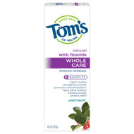 3 PACK OF Toms of Maine Whole Care Paste Wintermint -- 4 oz