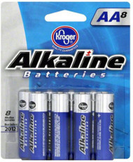 3 PACK OF Kroger Alkaline AAA Batteries -- 8 Batteries