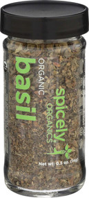 3 PACK OF Spicely Organic Basil -- 0.5 oz