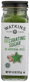 3 PACK OF Watkins Decorating Sugar - Green -- 4.7 oz