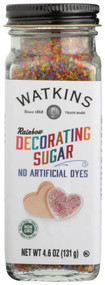 3 PACK OF Watkins Decorating Sugar - Rainbow -- 4.7 oz