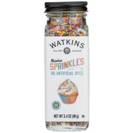 3 PACK OF Watkins Rainbow Decorating Sprinkles -- 3.4 oz
