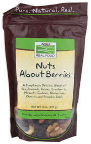 3 PACK OF NOW Real Food Nuts About Berries -- 8 oz