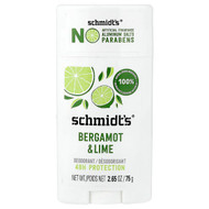 <img alt="Schmidts, Deodorant, Bergamot & Lime, 2.65 oz (75 g)" title="Schmidts, Deodorant, Bergamot & Lime, 2.65 oz (75 g),859139006038"