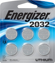 3 PACK OF Energizer 2032 3V Lithium Batteries -- 6 Pack