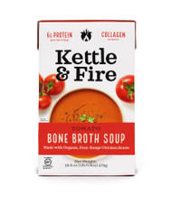 3 PACK OF Kettle & Fire Tomato Soup With Chicken Bone Broth -- 16.2 oz