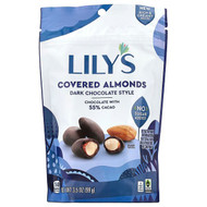 <img alt="Lilys Sweets, Covered Almonds, Dark Chocolate Style, 3.5 oz (99 g)" title="Lilys Sweets, Covered Almonds, Dark Chocolate Style, 3.5 oz (99 g),810003460325"