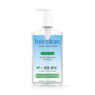 3 PACK OF Live Clean Hand Sanitizer with Aloe -- 16 fl oz