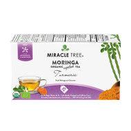 3 PACK OF Miracle Tree Organic Moringa Superfood Tea Turmeric -- 25 Tea Bags
