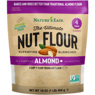 3 PACK OF Natures Eats Ultimate Nut Flour Almond Plus -- 16 oz