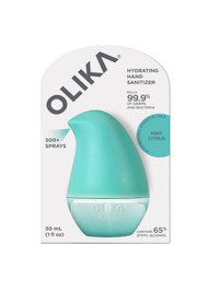 3 PACK OF Olika Hydrating Hand Sanitizer Mint Citrus -- 1 fl oz