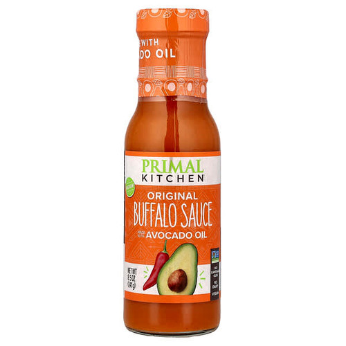 <img alt="Primal Kitchen, Original Buffalo Sauce, Medium, 8.5 oz (241 g)" title="Primal Kitchen, Original Buffalo Sauce, Medium, 8.5 oz (241 g),855232007392"