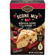 3 PACK OF Private Selection Scone Mix Michigan Cherry & Almond -- 10.5 oz