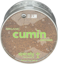 Spicely Organics Cumin Ground Tin -- 3 oz