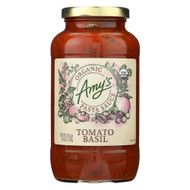 Amys Organic Tomato Basil Pasta Sauce -- 25.5 oz