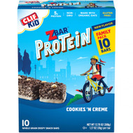 Clif Kid ZBar Protein Cookies 'N Creme -- 10 Bars
