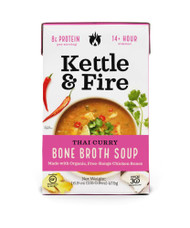 Kettle & Fire Thai Curry Bone Broth Soup -- 16.9 oz