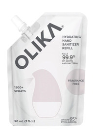 Olika Hydrating Hand Sanitizer Refill Fragrance Free -- 3 fl oz