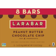 Larabar Fruit & Nut Bar Peanut Butter Chocolate Chip -- 12.8 oz Each / Pack of 8