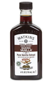 Watkins All Natural Original Gourmet Baking Vanilla Extract -- 4 fl oz