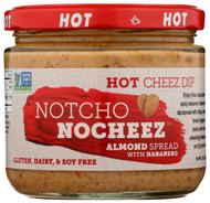 Notcho Nocheez Almond Spread with Habanero Hot Cheese Dip -- 12 oz