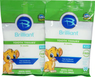Baby Buddy Tooth Tissues Bubble Gum -- 30 Wipes