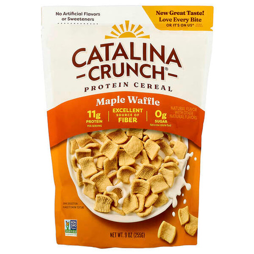 <img alt="Catalina Crunch, Protein Cereal, Maple Waffle, 9 oz (255 g)" title="Catalina Crunch, Protein Cereal, Maple Waffle, 9 oz (255 g),860479001539"