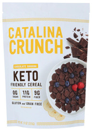 Catalina Snacks Keto Cereal Chocolate Banana -- 9 oz