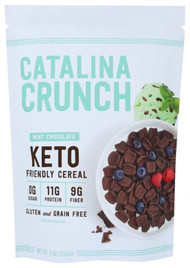 Catalina Snacks Keto Cereal Mint Chocolate Chip -- 9 oz