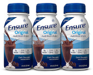 Ensure Original Nutrition Shake Dark Chocolate -- 6 Bottles