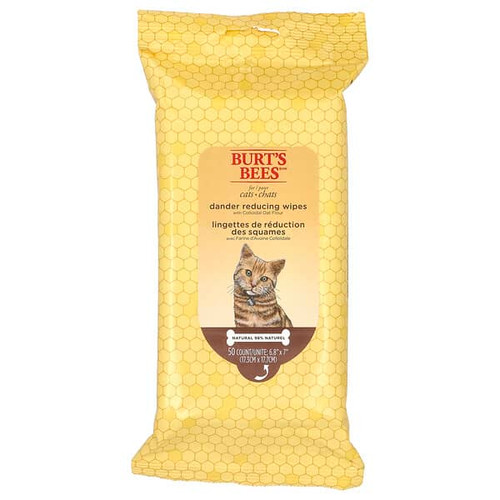 <img alt="Burts Bees, Dander Reducing Wipes with Colloidal Oat Flour, For Cats, 50 Count" title="Burts Bees, Dander Reducing Wipes with Colloidal Oat Flour, For Cats, 50 Count,742797773827"