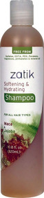 Zatik Softening & Hydrating Shampoo Maca & Jojoba -- 10.8 fl oz