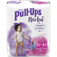 Huggies Pull-ups New Leaf Training Pants for Girls 2T-3T -- 18 Diapers