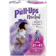Huggies Pull-Ups New Leaf Training Pants for Girls Size 3 -- 16 Diapers