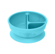 Green Sprouts Learning Bowl 9 + Months Aqua -- 1 Bowl