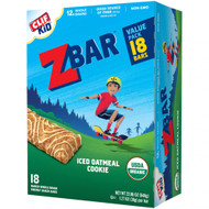 Clif Kid ZBar Iced Oatmeal Cookie -- 18 Bars