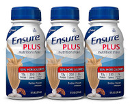 Ensure Plus Nutrition Shake Butter Pecan 8oz -- 6 Bottles