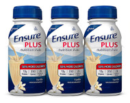 Ensure Plus Nutrition Shake Vanilla 8oz -- 6 Bottles