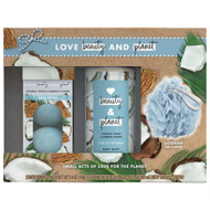 Love Beauty and Planet Radical Refresher Coconut Water & Mimosa Flower Spa Beauty 3 Piece Gift Set -- 1 Set