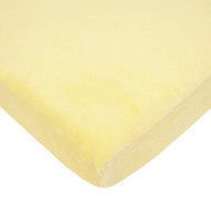 American Baby Heavenly Soft Chenille Mini Crib Sheet Maize -- 1 Sheet