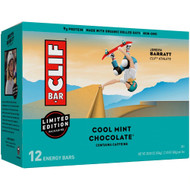 Clif Bar Energy Bars Cool Mint Chocolate -- 12 Bars