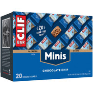 Clif Energy Bar Minis Chocolate Chip -- 20 Bars