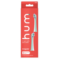 Colgate Hum Toothbrush Replacement Heads Teal -- 2 Refills