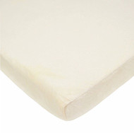 American Baby Heavenly Soft Chenille Playard Sheet Ecru -- 1 Sheet