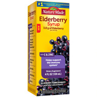 Nature Made Elderberry Syrup Blueberry Pomegranate -- 3.8 g - 4 fl oz